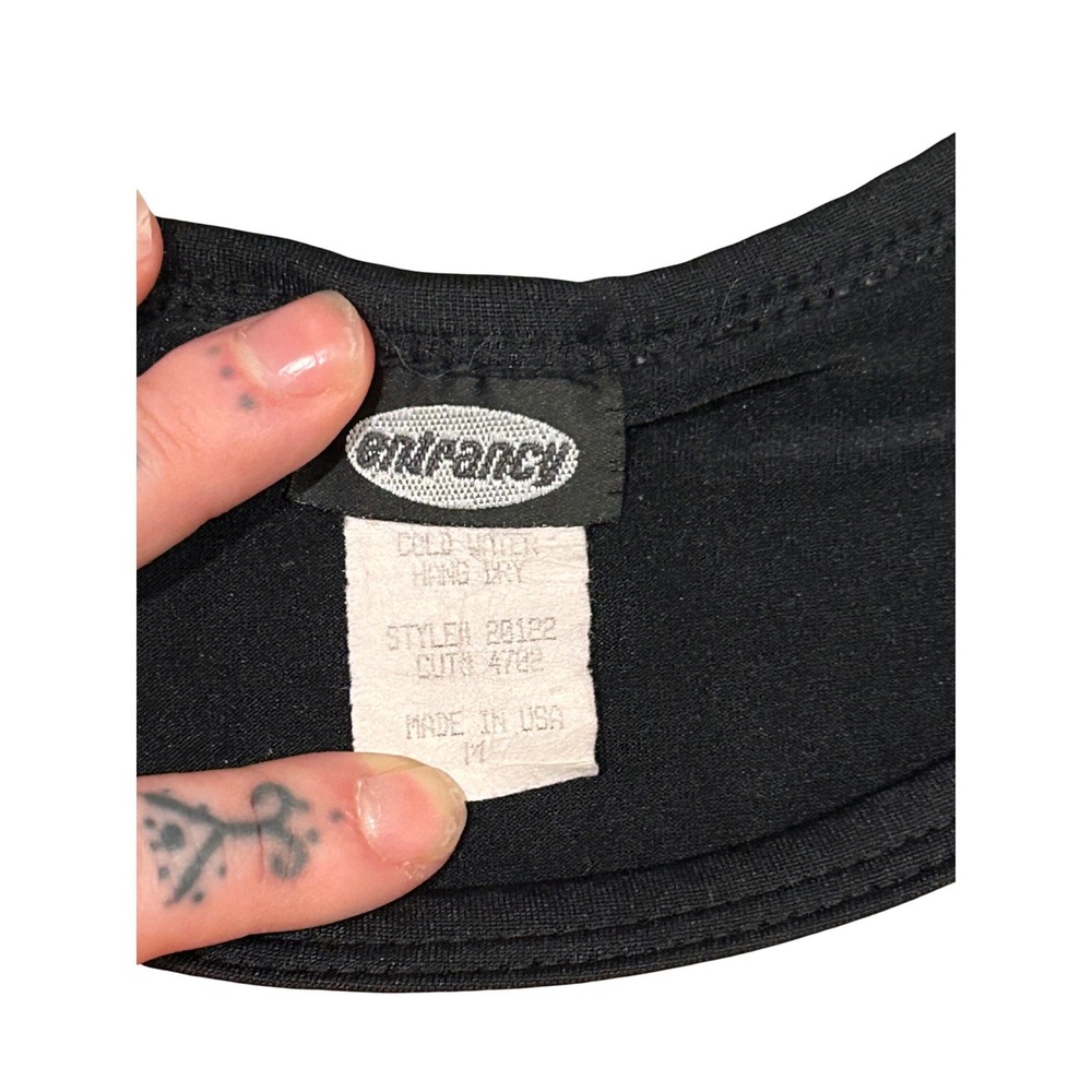 Vintage Entrancy Geisha Graphic Print Top 3/4 Sleeve - Picture 2 of 2